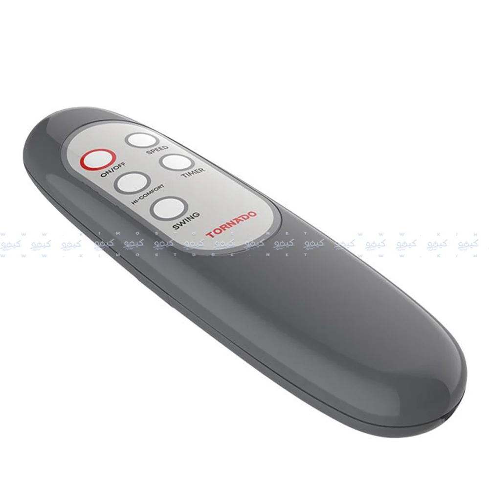 Tornado Stand Fan With Remote TSF-75G 16 Inch - Gray - Image 4