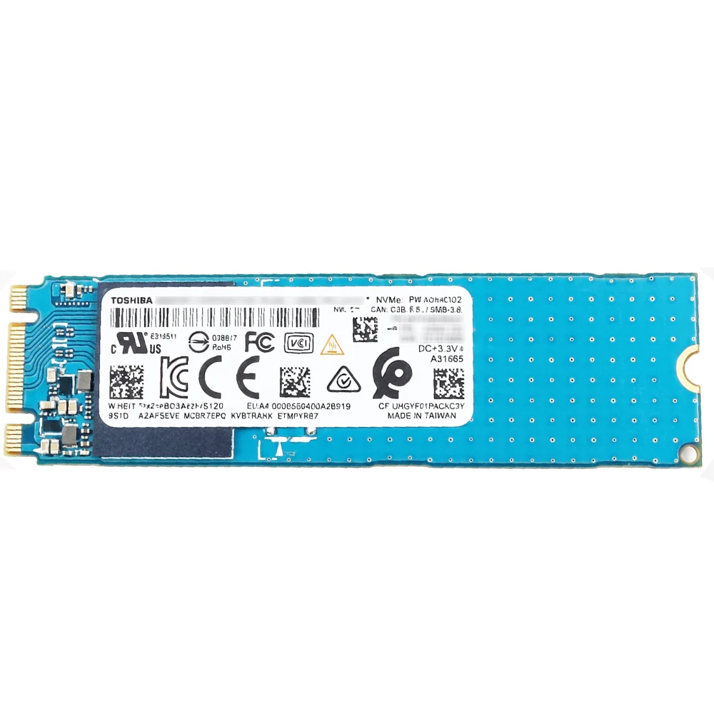 Toshiba Kioxia KBG30ZMV256G 256GB NVMe 2280 PCIe M.2 SSD (Original Used)