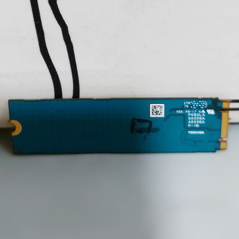 Toshiba Kioxia KBG30ZMV256G 256GB NVMe 2280 PCIe M.2 SSD (Original Used) - Image 3