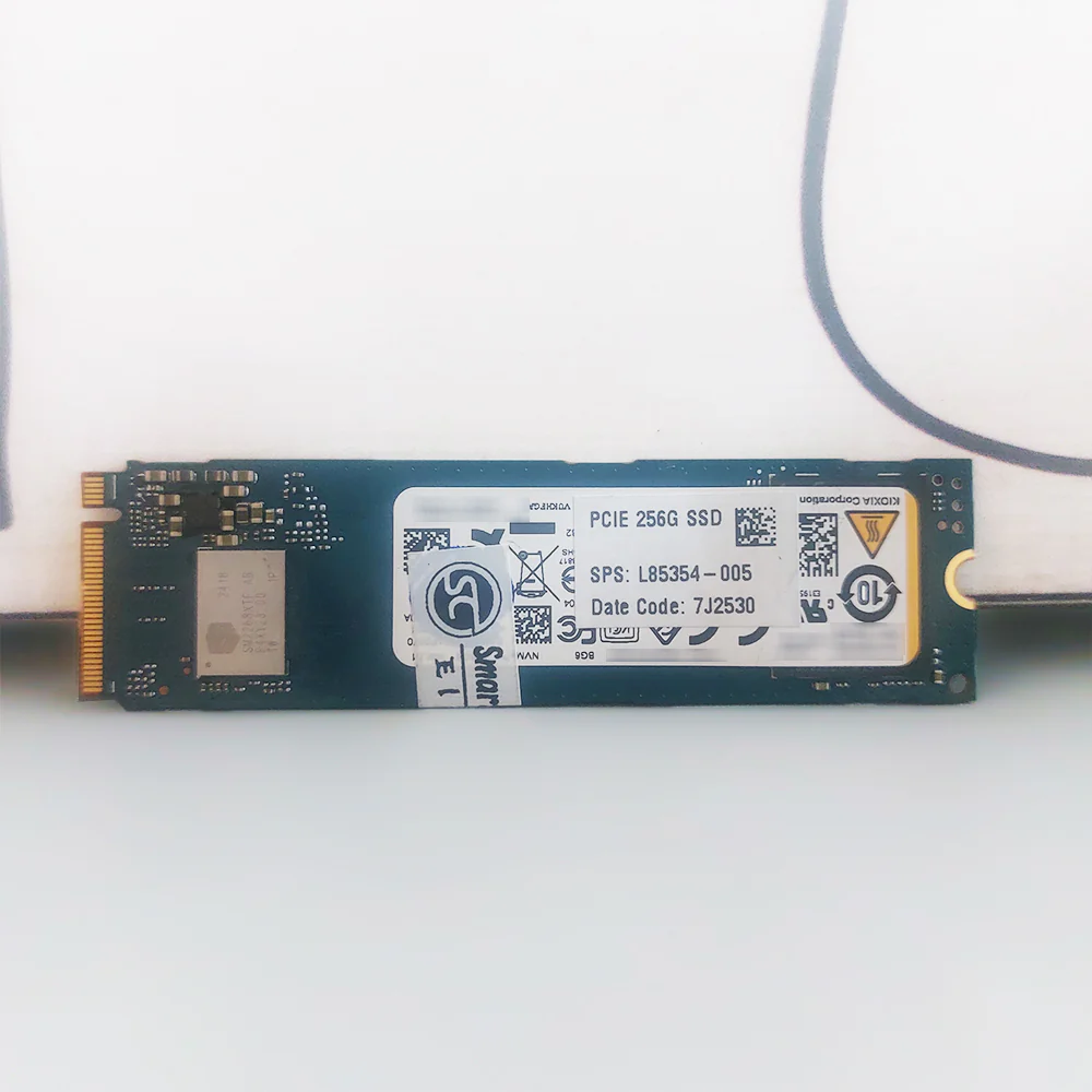 Toshiba Kioxia KBG60ZNV256G 256GB NVMe 2280 PCIe M.2 SSD (Original Used) - Image 2