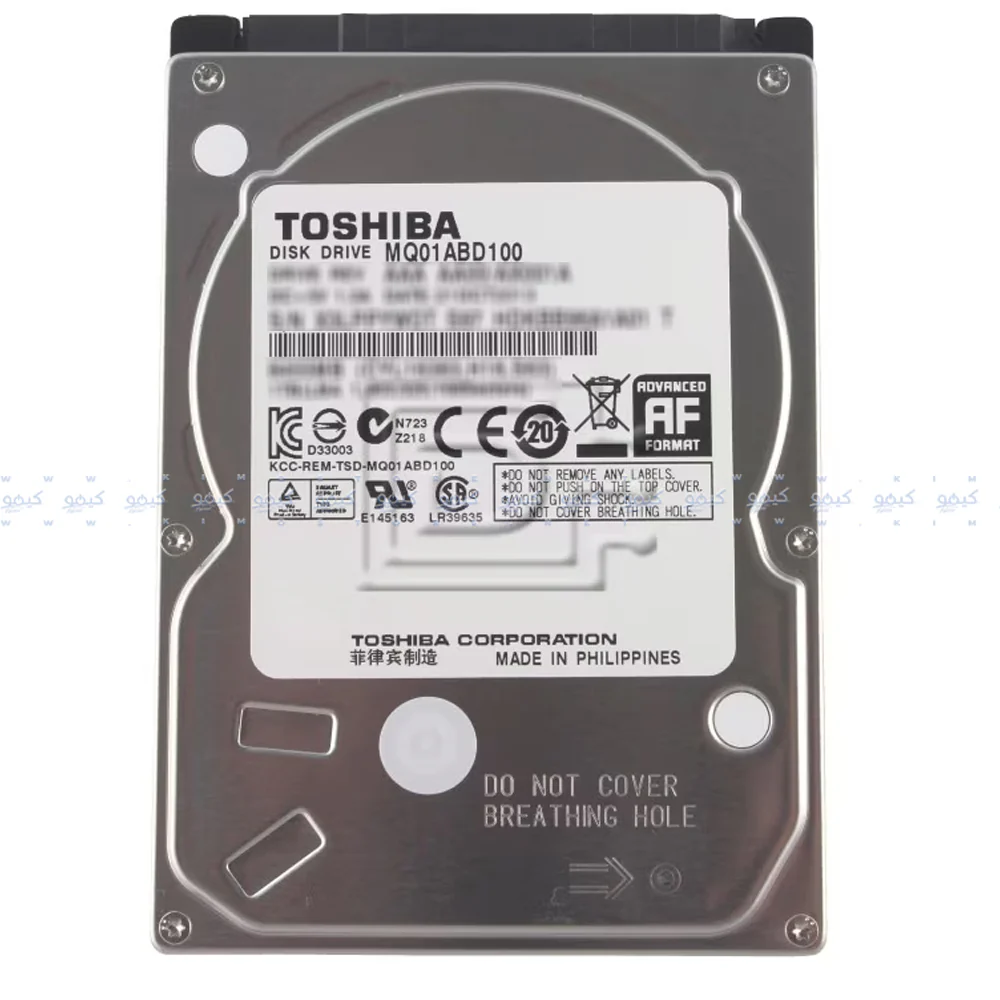 Toshiba MQ01ABD100 1TB 2.5 inch Internal Laptop Hard Drive (Original Used)