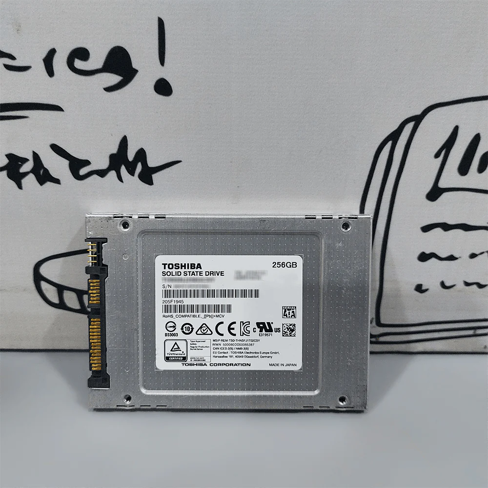 Toshiba 256GB SATA 2.5 Inch Internal SSD (Original Used) - Image 2
