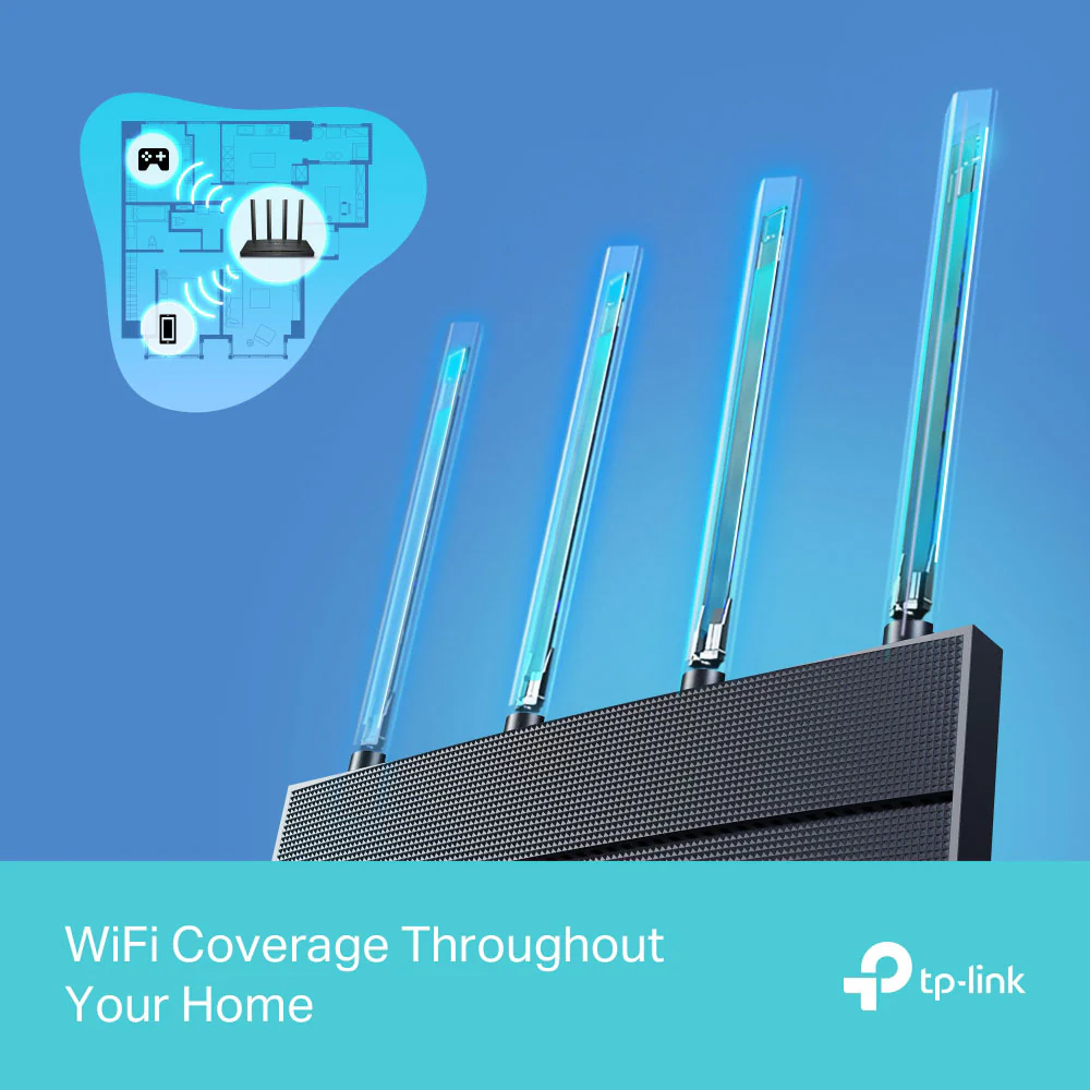 TP-Link Archer AX12 AX1500 Wi-Fi 6 Access Point 4 Ports 4 Antenna 1500Mbps - Image 5