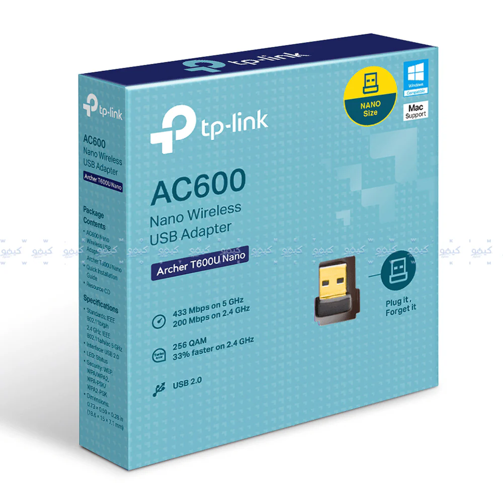 TP-Link Archer T600U AC600 Nano Wireless USB Adapter - Image 2