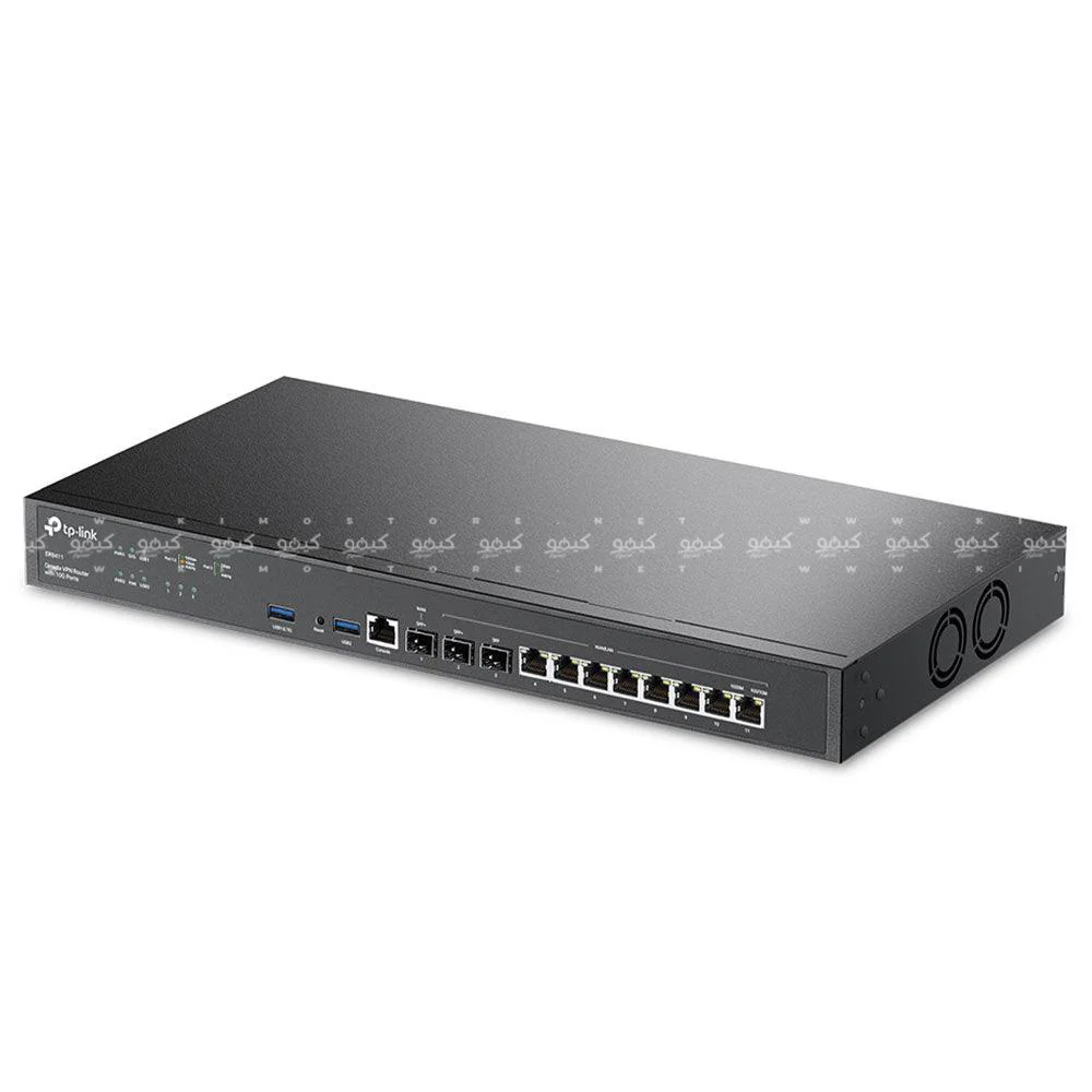 TP-Link ER8411 Omada Gigabit VPN Router 10 Ports + 1 Port Console - Image 2