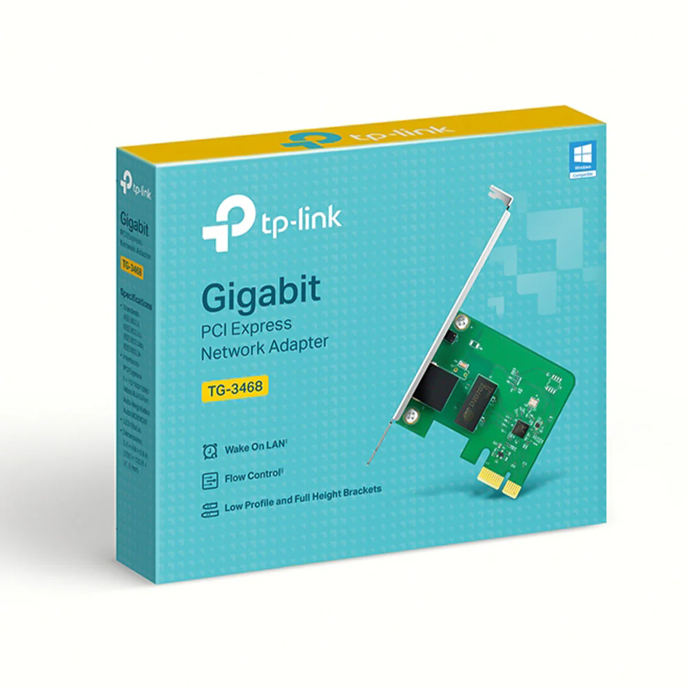 TP-Link TG-3468 PCI Express Lan Card 10/100/1000Mbps - Image 2