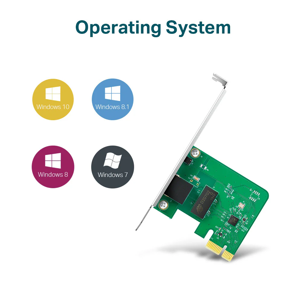 TP-Link TG-3468 PCI Express Lan Card 10/100/1000Mbps - Image 3