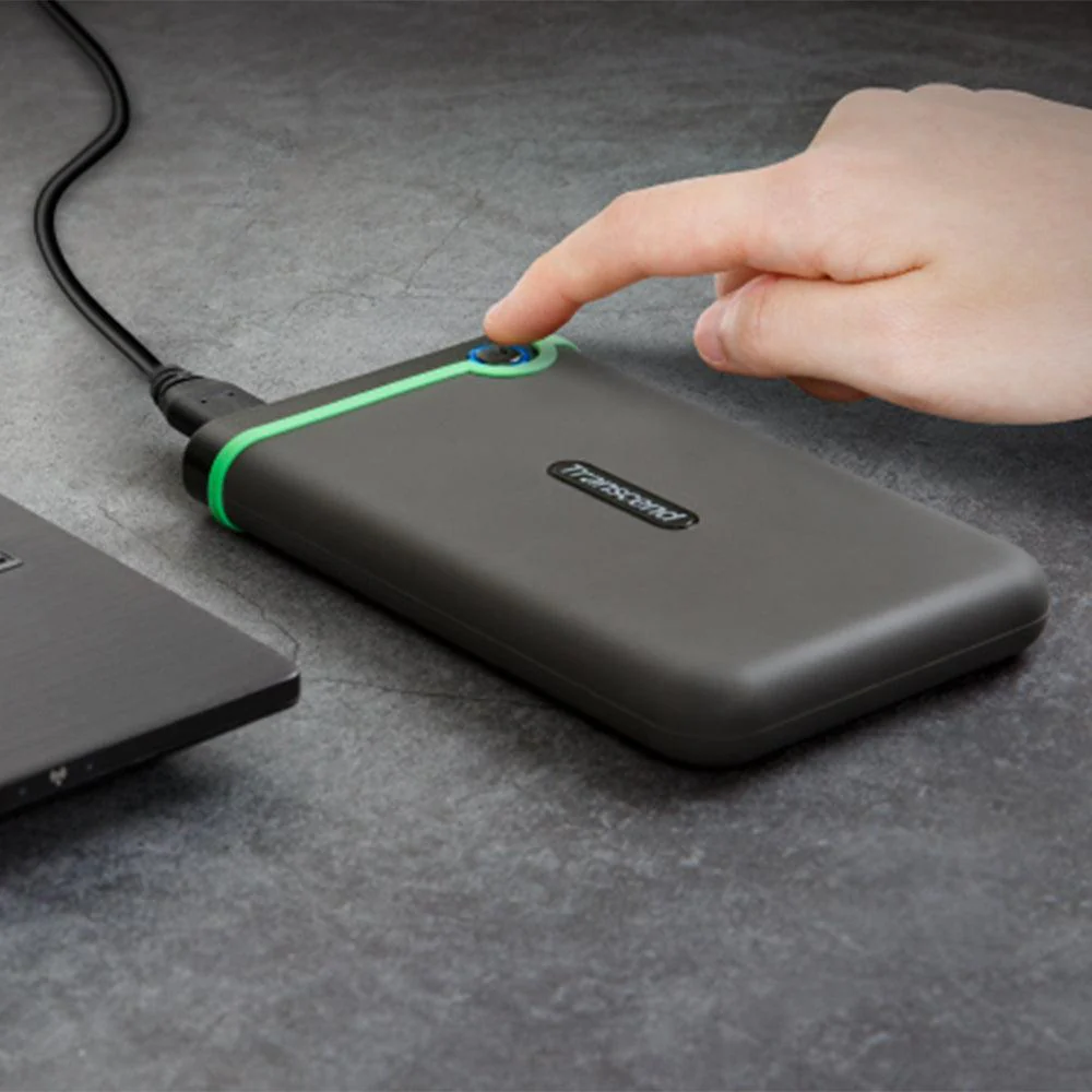 Transcend StoreJet 25M3 1TB Portable External Hard Drive - Iron Gray - Image 8