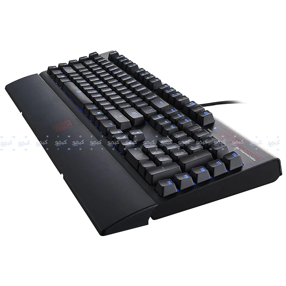 Tt eSPORTS Poseidon Z Forged Blue Switch Wired Blue Backlit Gaming Keyboard English - Image 4