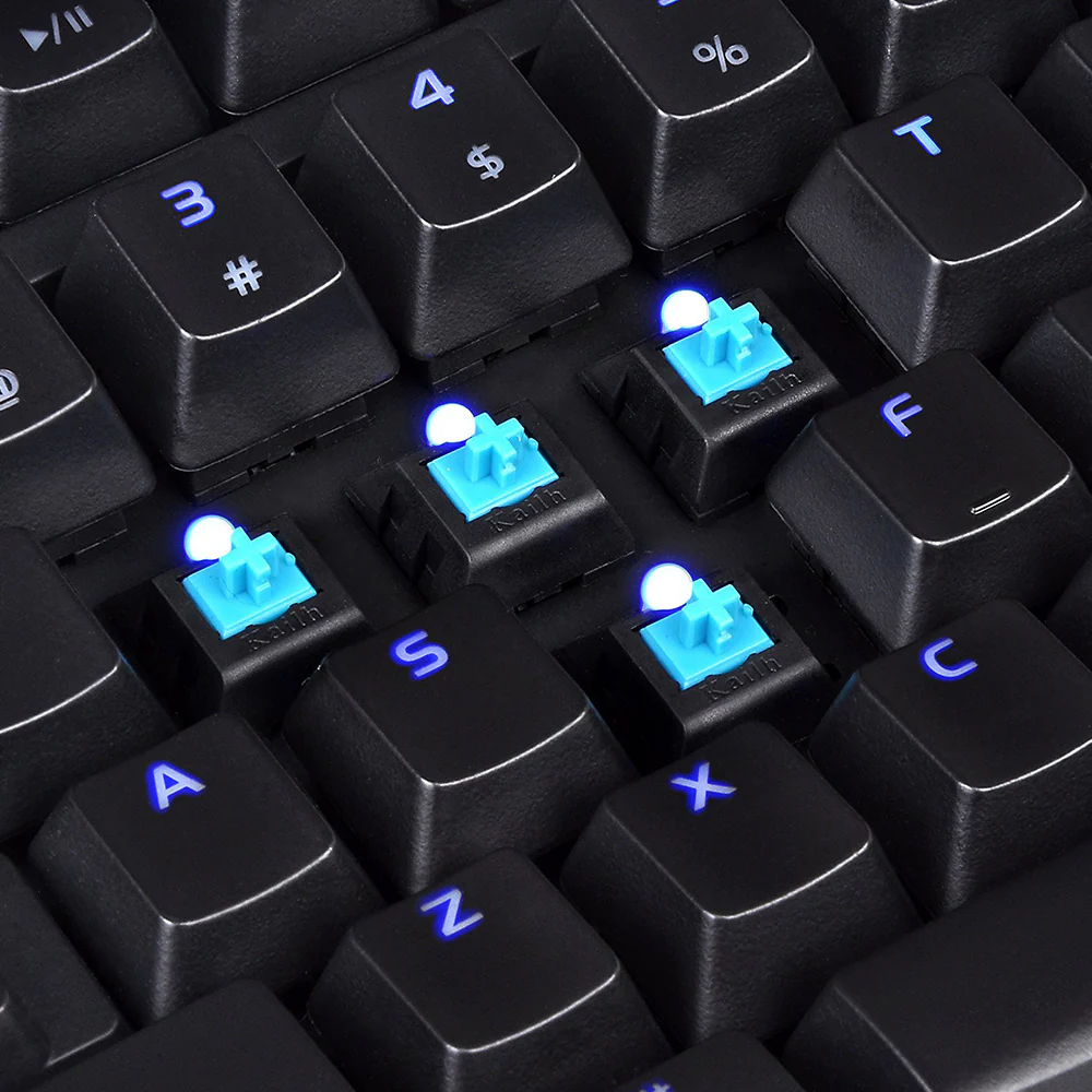 Tt eSPORTS Poseidon Z Forged Blue Switch Wired Blue Backlit Gaming Keyboard English - Image 6