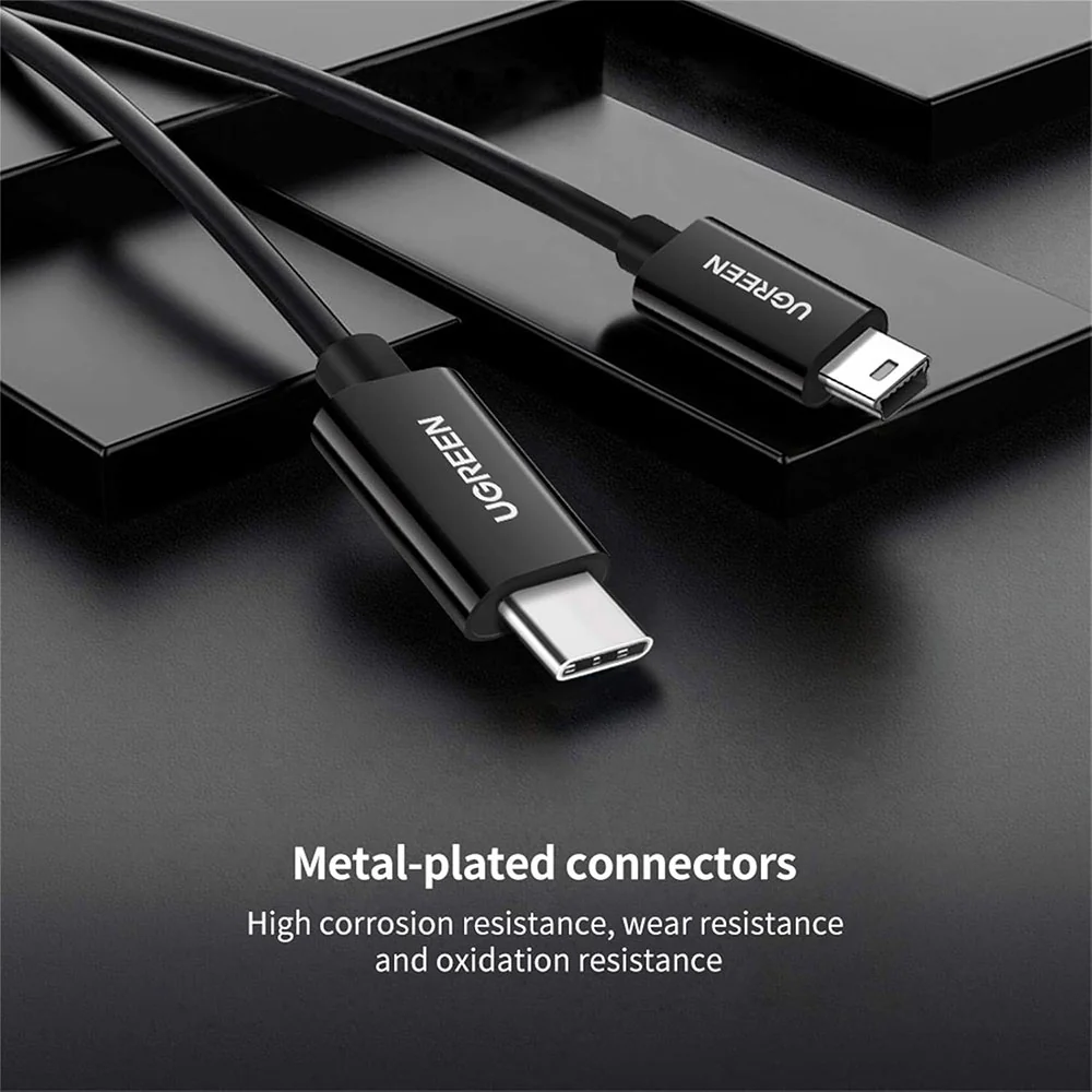 Ugreen 50445 Type-C To Mini USB Cable 1m - Image 8