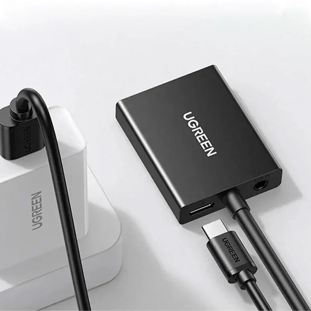 Ugreen 50945 VGA To HDMI Converter With 3.5mm Audio - Image 4