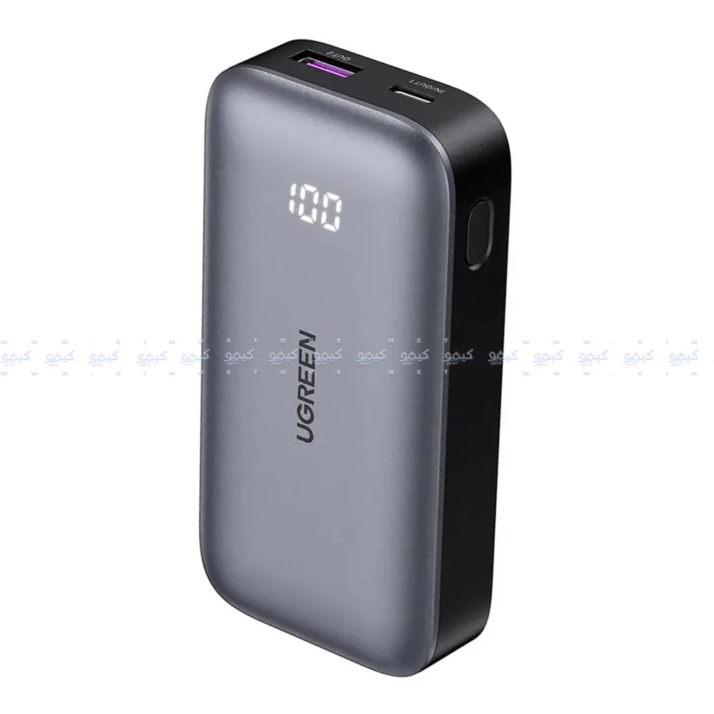 Ugreen Nexode 25185 Power Bank USB + Type-C 30W Fast Charging 10000mAh - Black