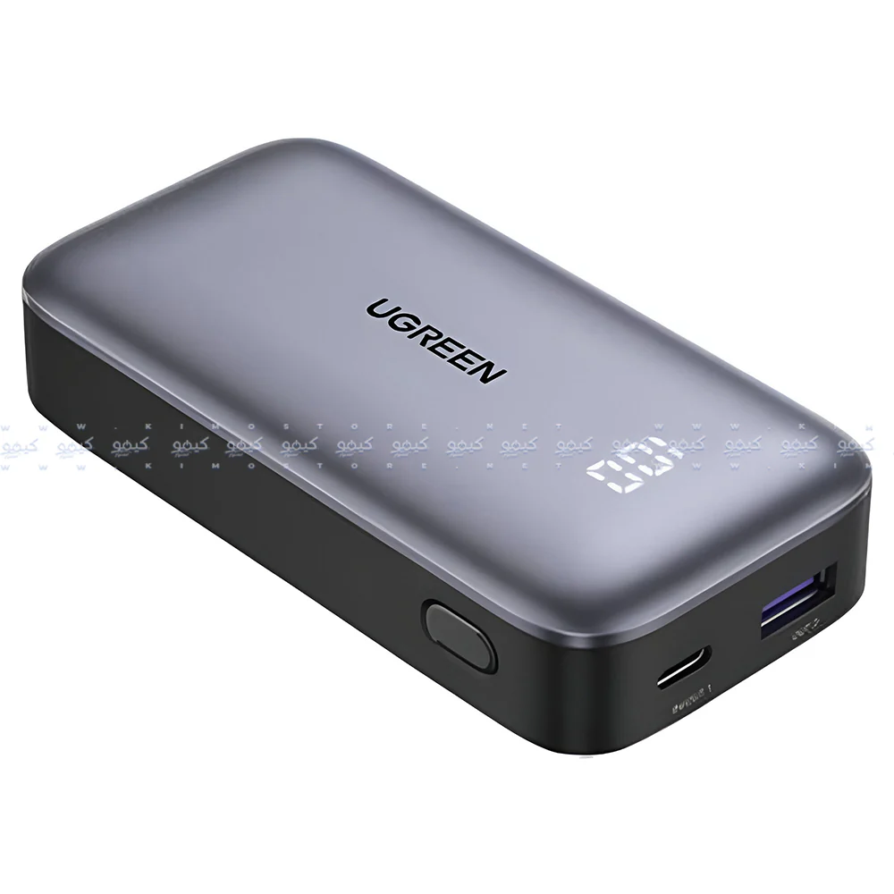Ugreen Nexode 25185 Power Bank USB + Type-C 30W Fast Charging 10000mAh - Black - Image 3