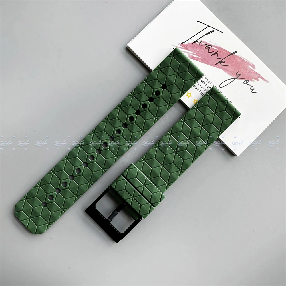 Uphard Silicone Watch Strap (22mm) - Image 8