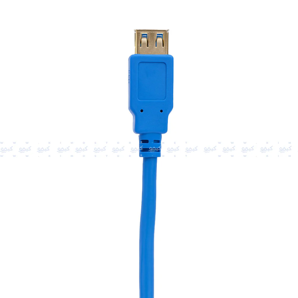 USB Extension Cable 1m - Blue - Image 3