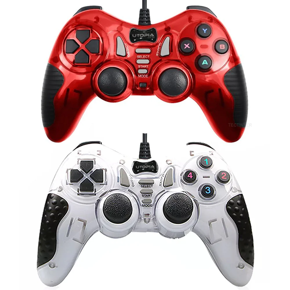 Utopia U-6 Double Wired Gamepad With Analog