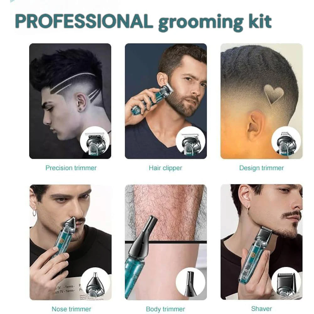 VGR Professional Grooming Kit 6-in-1 V-102 - Image 4