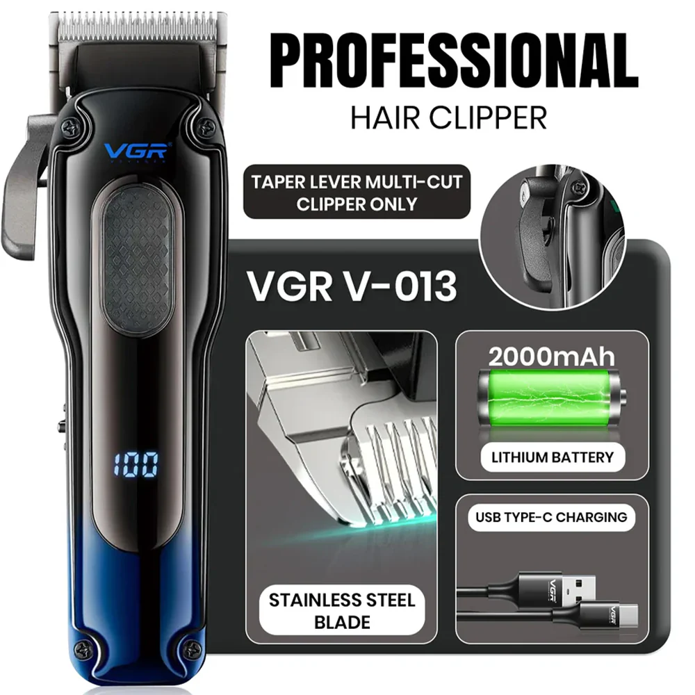 VGR Professional Hair Clipper V-013 - Image 7