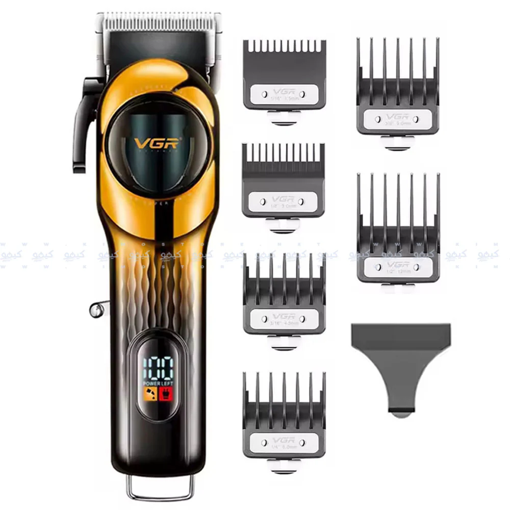 VGR Professional Hair Clipper V-166 - Yellow