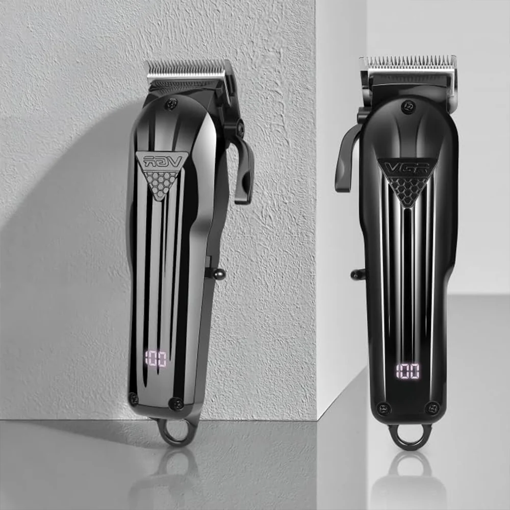 VGR Professional Hair Clipper V-282 - Black - Image 4