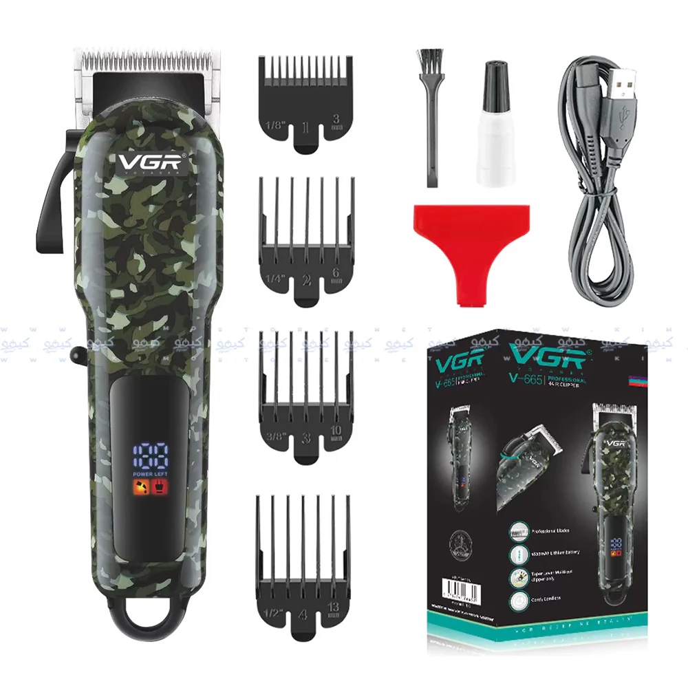 VGR Professional Hair Clipper V-665 - Image 3