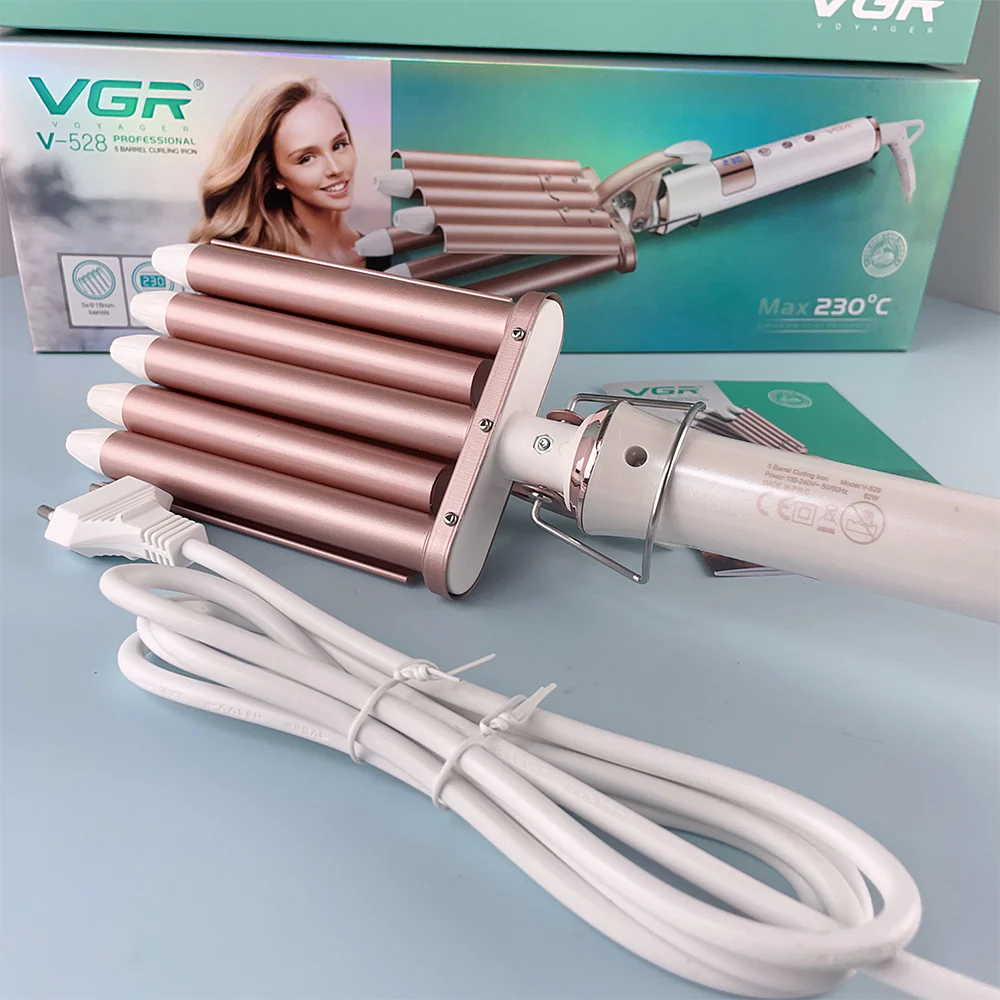 VGR Professional Hair Curler V-528 62W - Image 3