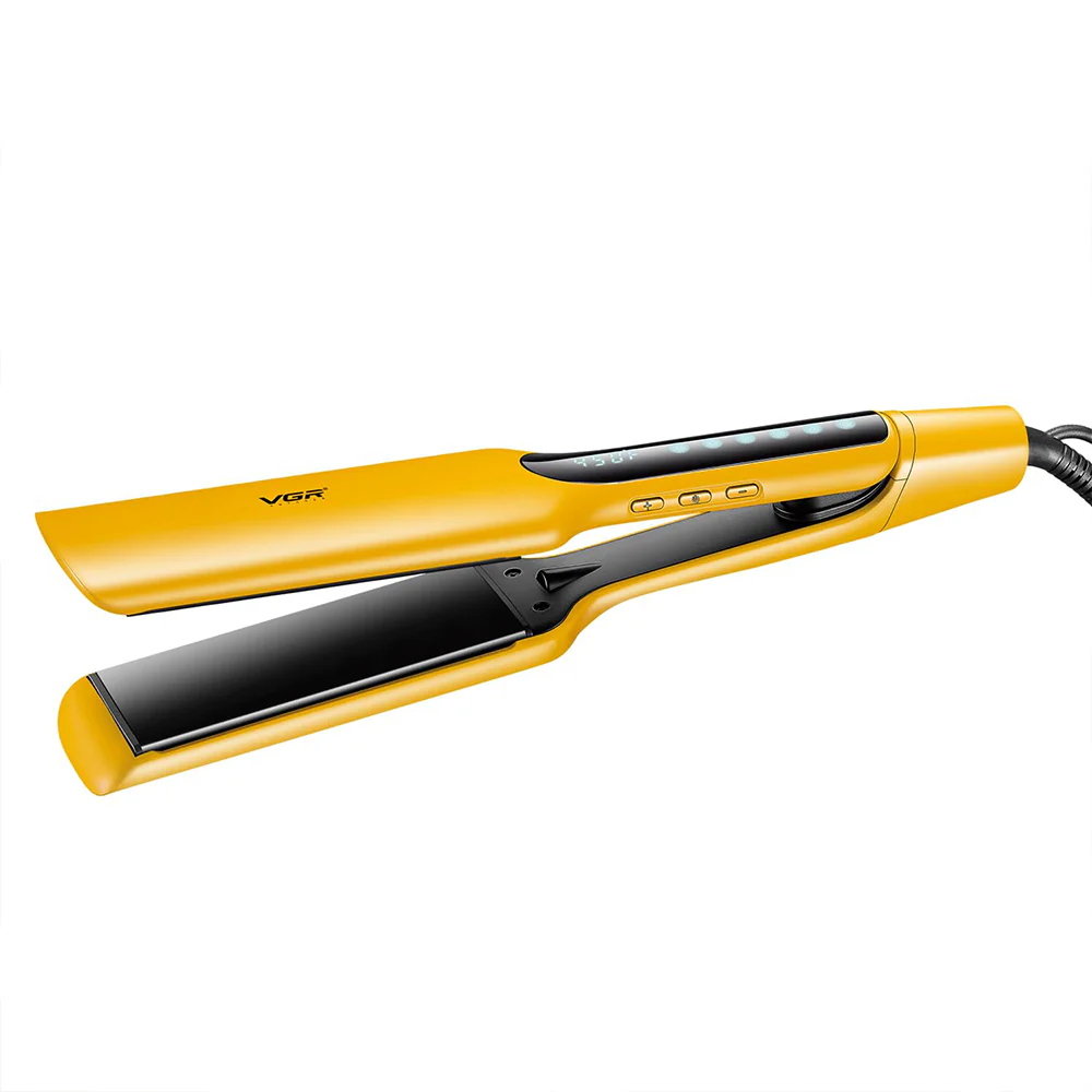 VGR Professional Hair Straightener V-521 - Yellow - Image 2