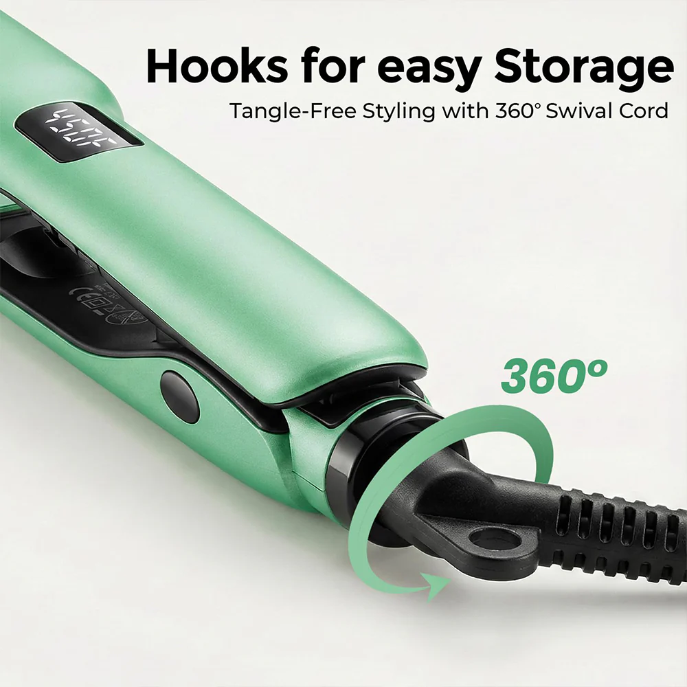 VGR Professional Hair Straightener V-526 - Green - Image 3
