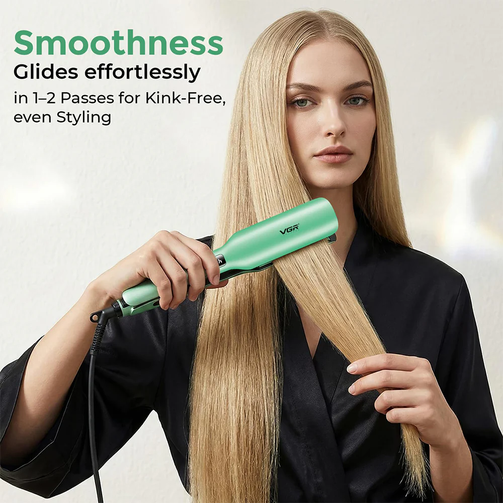 VGR Professional Hair Straightener V-526 - Green - Image 6