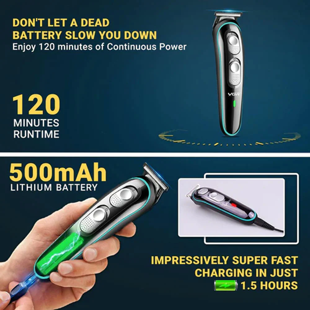 VGR Professional Hair Trimmer V-055 - Image 10