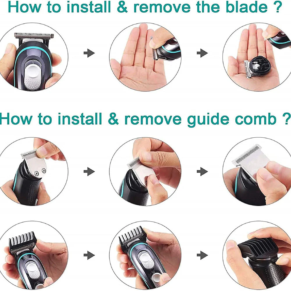 VGR Professional Hair Trimmer V-055 - Image 6