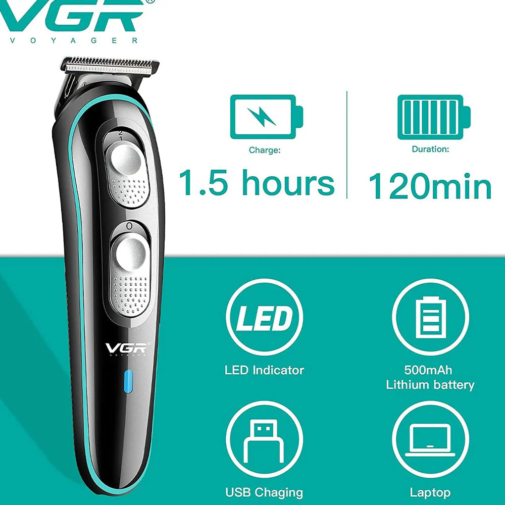 VGR Professional Hair Trimmer V-055 - Image 7