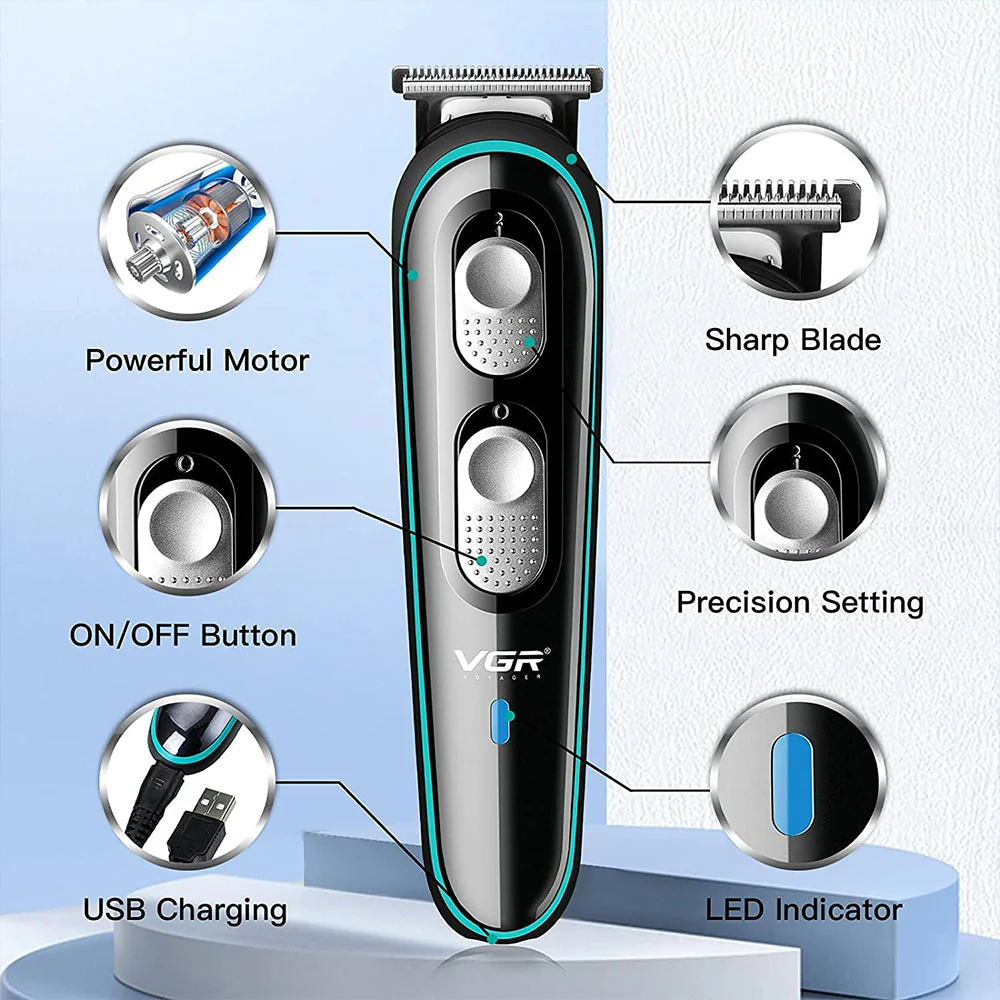 VGR Professional Hair Trimmer V-055 - Image 8
