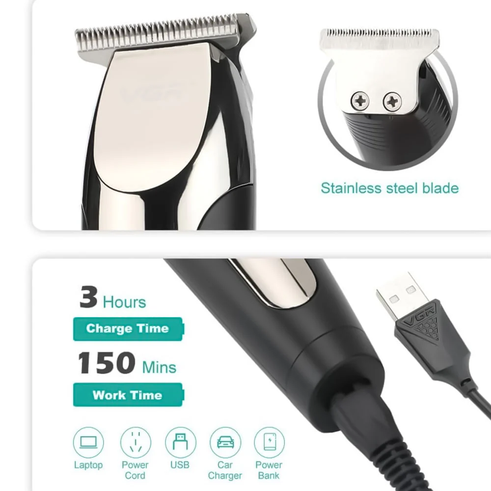 VGR Professional Hair Trimmer V-059 - Image 4