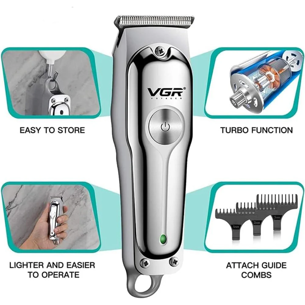VGR Professional Hair Trimmer V-071 - Image 3