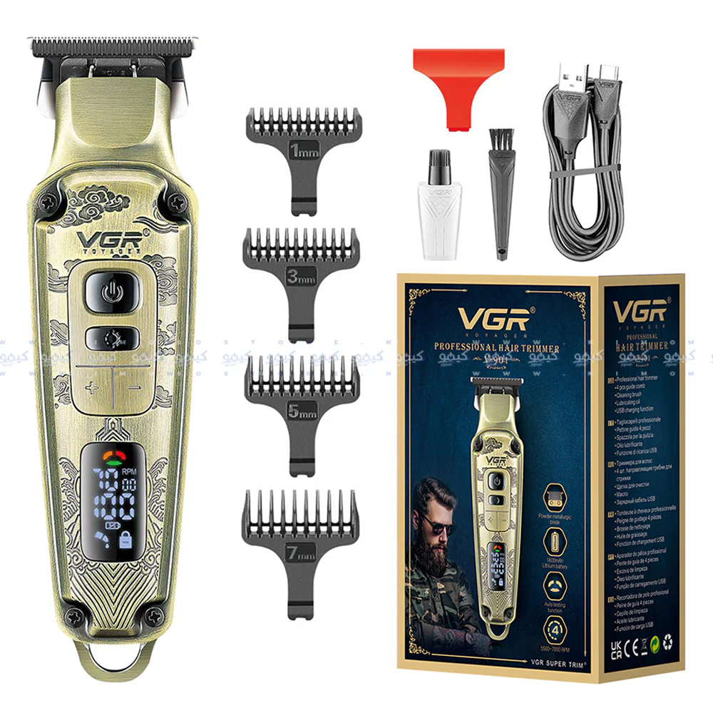 VGR Professional Hair Trimmer V-901 - Image 4