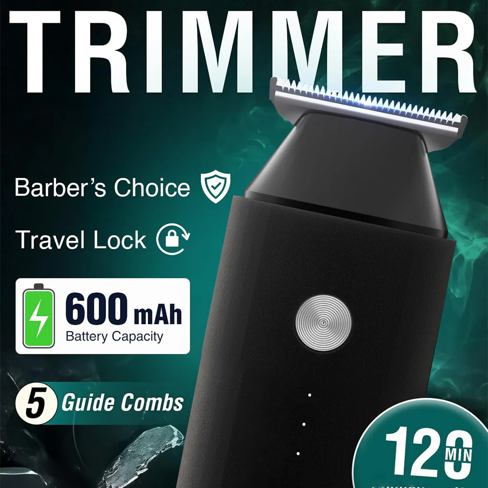 VGR Professional Hair Trimmer V-932 - Black - Image 4