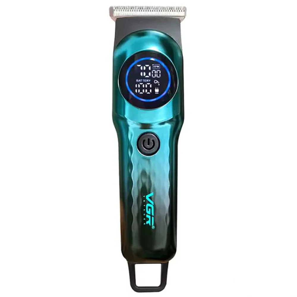 VGR Professional Hair Trimmer V-966 - Green - Image 2