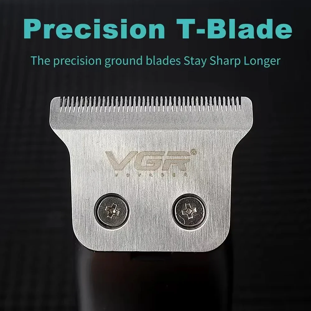 VGR Professional Hair Trimmer V-966 - Green - Image 5