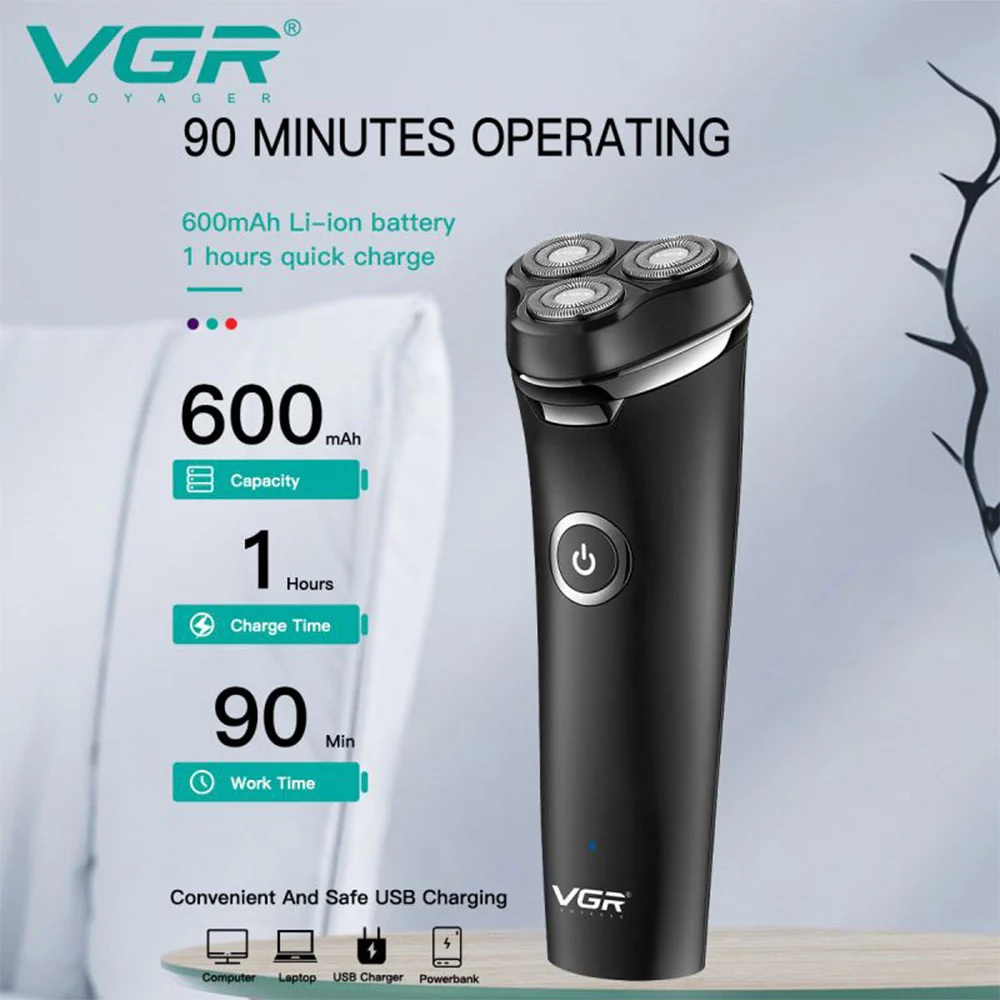 VGR Professional Men’s Shaver V-319 - Image 6