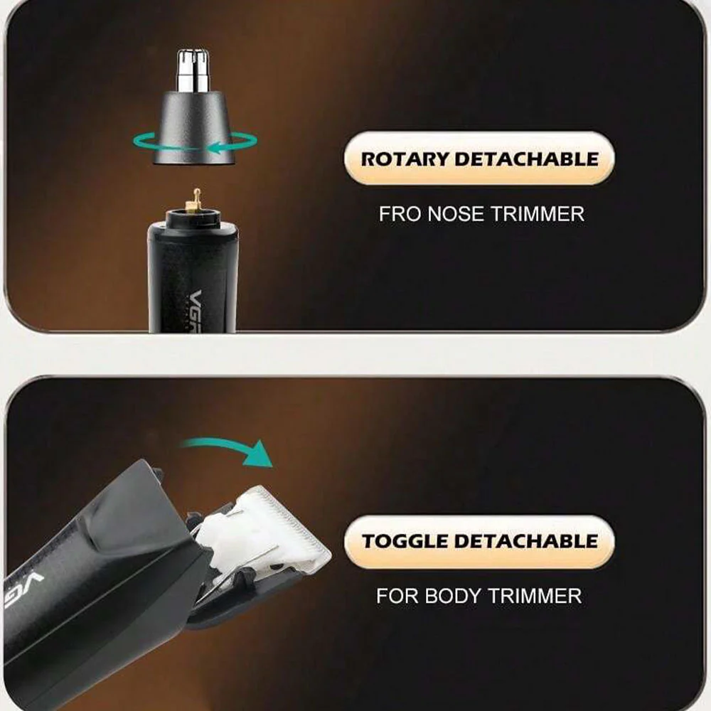 VGR Professional Nose and Body Trimmer V-934 - Image 10