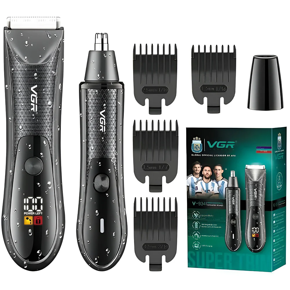 VGR Professional Nose and Body Trimmer V-934 - Image 3