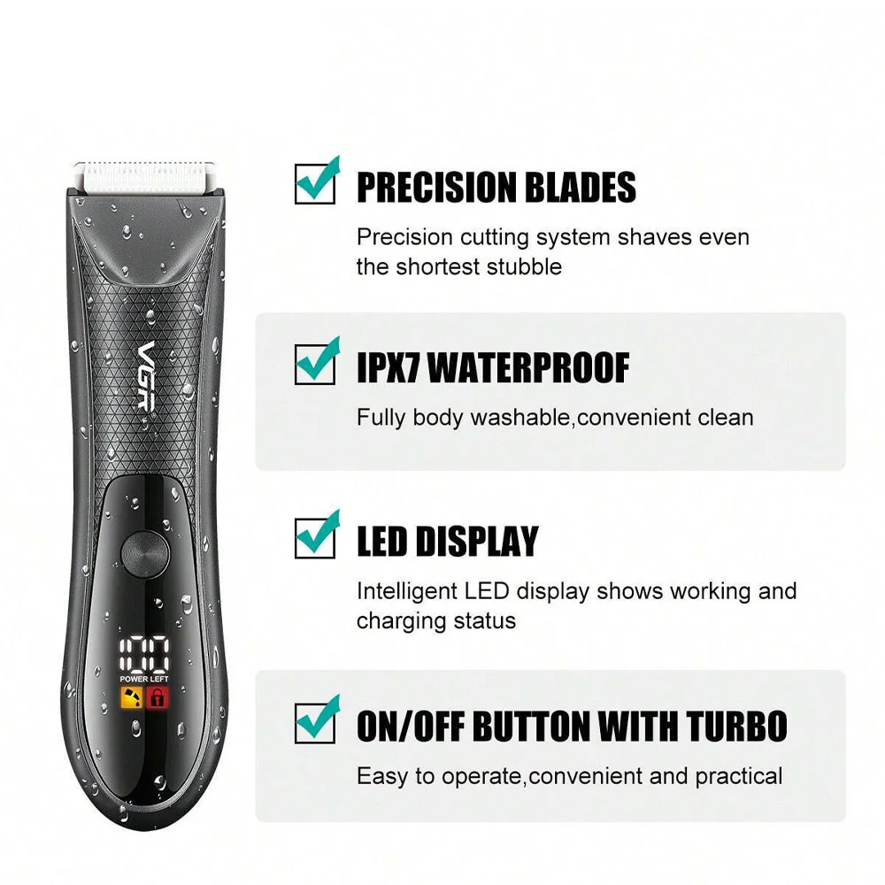 VGR Professional Nose and Body Trimmer V-934 - Image 4