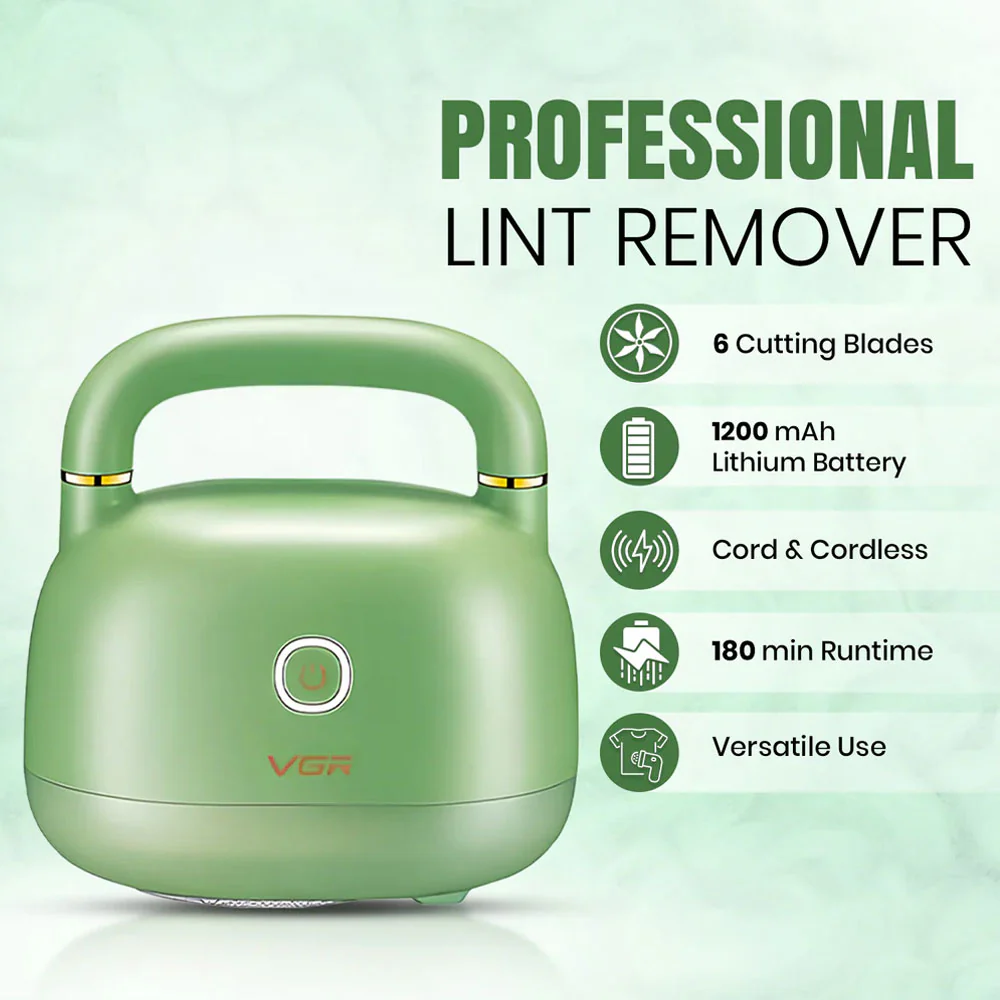 VGR V-818 Rechargeable Professional Lint Remover - Image 5