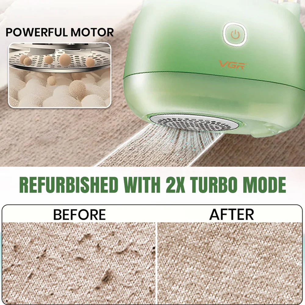 VGR V-818 Rechargeable Professional Lint Remover - Image 6