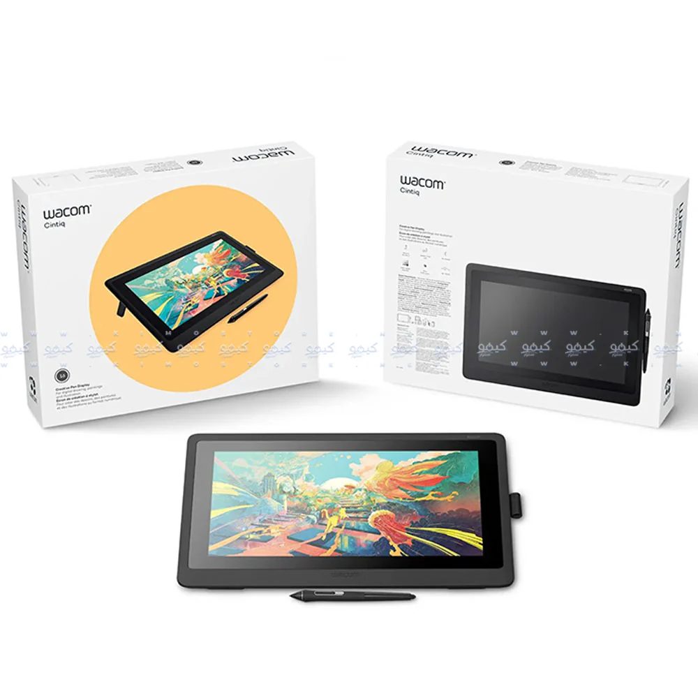 Wacom Cintiq 16 DTK1660K0B Creative Pen Display 15.6 Inch - Black - Image 12