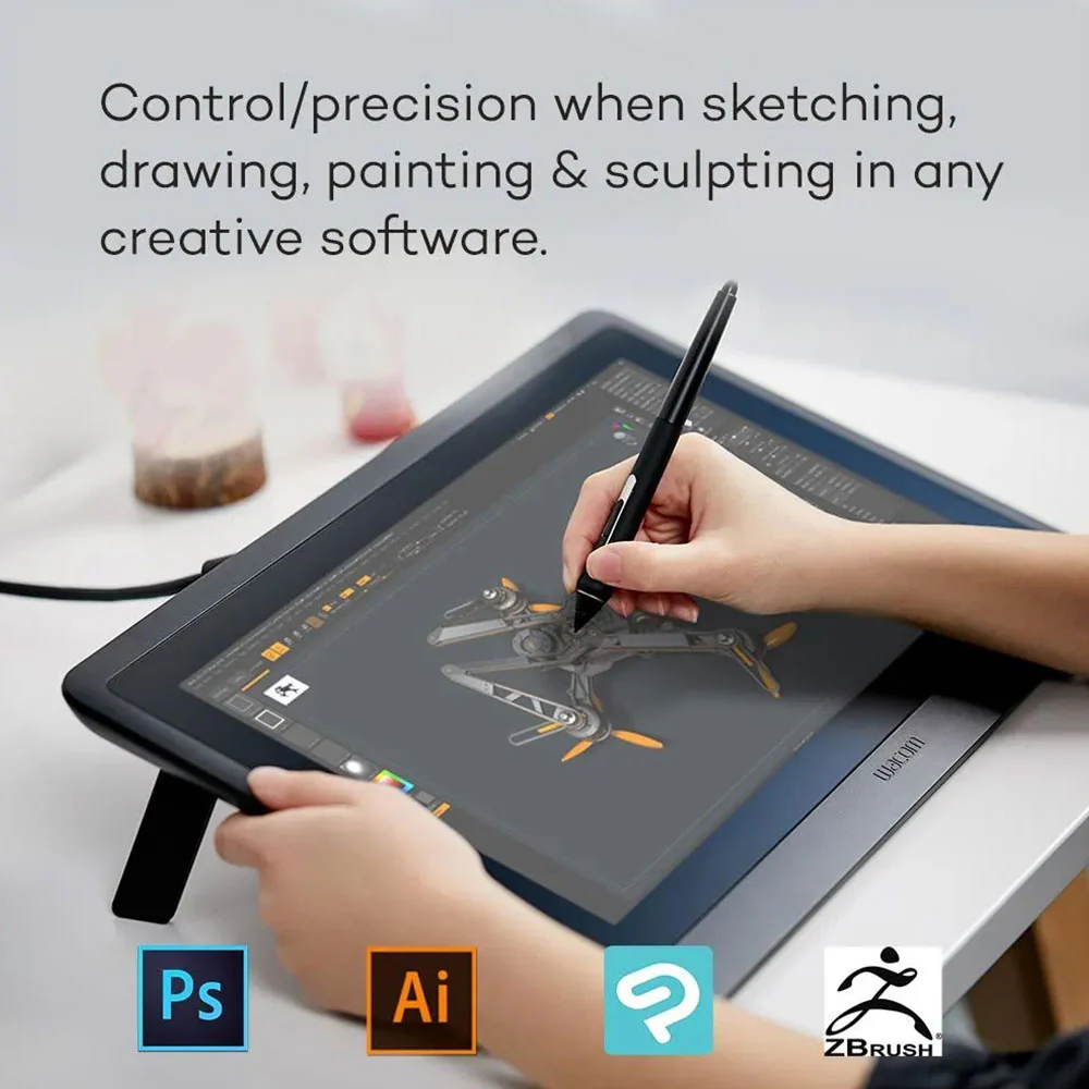 Wacom Cintiq 16 DTK1660K0B Creative Pen Display 15.6 Inch - Black - Image 19