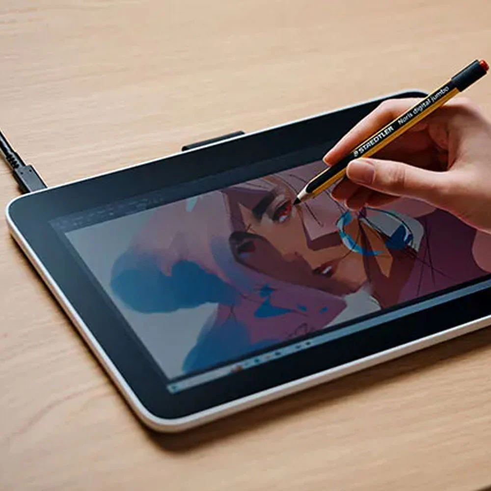 Wacom One 12 DTC121W0B Creative Pen Display 11.6 Inch - White - Image 14