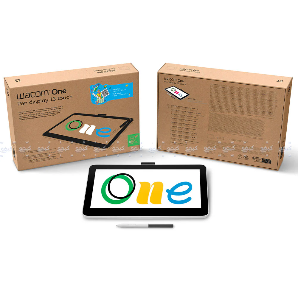 Wacom One 13 DTH134W0B Touch Pen Display 13.3 Inch - White - Image 10